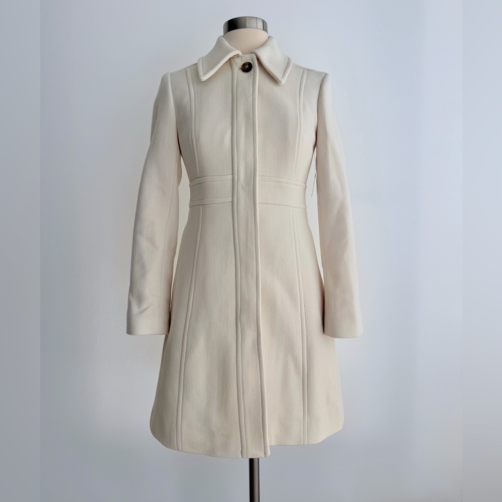 J.Crew Classic Lady Coat in Italian Double-Cloth with Thinsulate